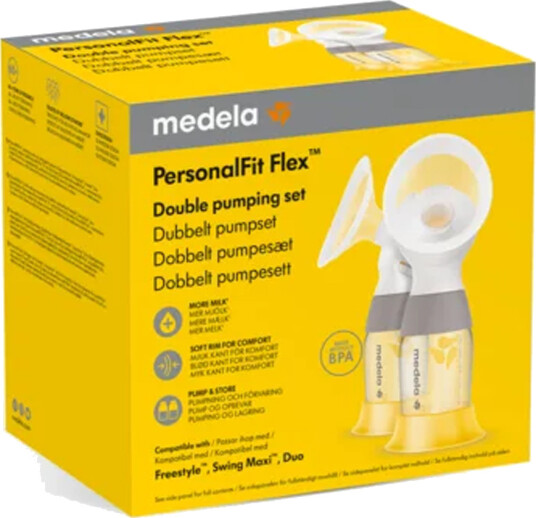 Medela PersonalFit Flex dobbelt pumpesett Medela PersonalFit Flex dobbelt pumpesett