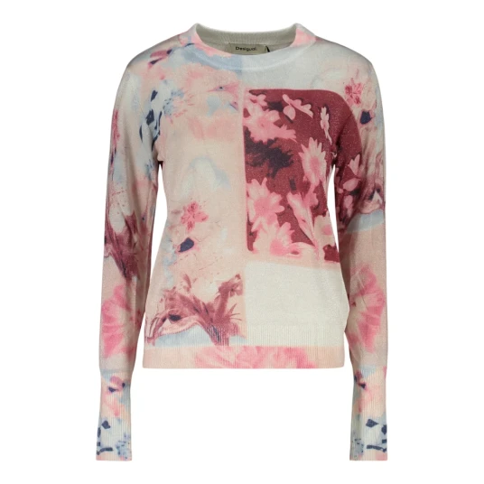Desigual, Dame, Strikkevarer, Rosa, L,