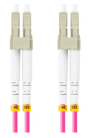 Lanberg Fiberoptisk Løpekord Mm Lc/Upc-Lc/Upc Duplex 3,0Mm Om4 50/125 Lszh 15M Fiolett Lanberg Lanberg Fiberoptisk Løpekord Mm Lc/Upc-Lc/Upc Duplex 3,0Mm Om4 50/125 Lszh 15M Fiolett Lanberg