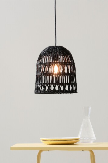 Jotex KNUTE lampeskjerm ø 30 cm Svart 1555003010