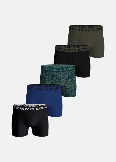 Björn Borg Cotton Stretch Boxer 5p Multipack 2 146 152 Underklær