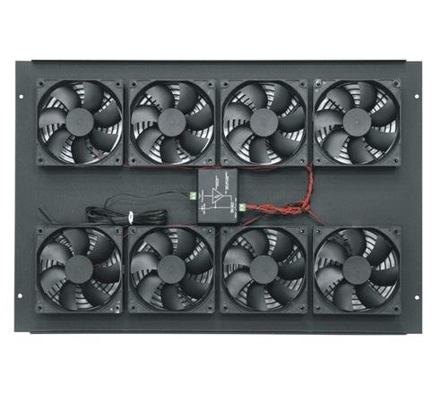 MIDDLEATLANTIC IBGR-552FT-FC - Fan Top, 552 CFM, 220V, With Controller, for BGR series Racks