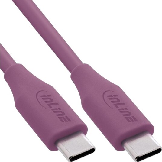 Inline 35895P 0,5 M Usb C Usb C Usb 2.0 0,48 Gbit/Sek Fiolett