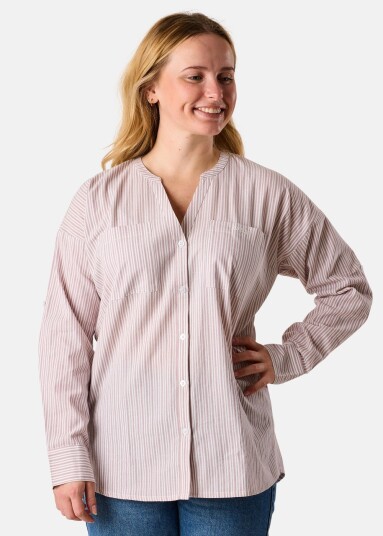 Seaside Houston Oversized Shirt W Pale Mauve 46 Skjorter