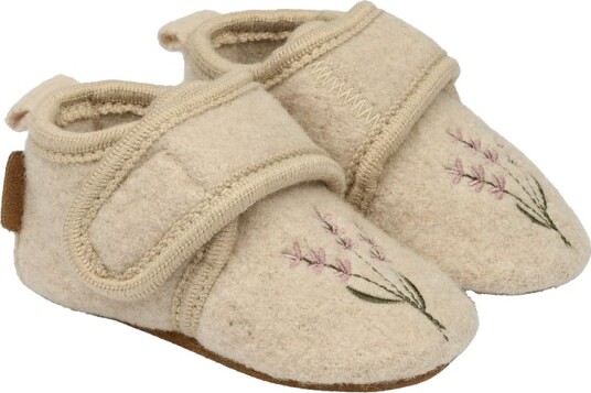 Mikk line Prewalker Wool Embroidery White 6 12M