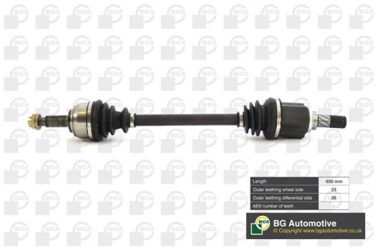 Bga Drivaksel BGA DS6310L Bga Drivaksel BGA DS6310L