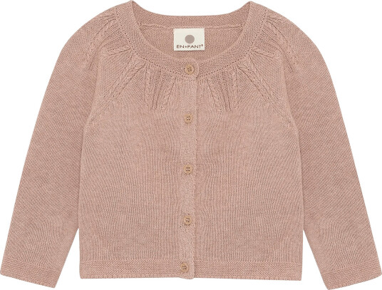 En Fant Cardigan Knit Pink 56 En Fant Cardigan Knit Pink 56