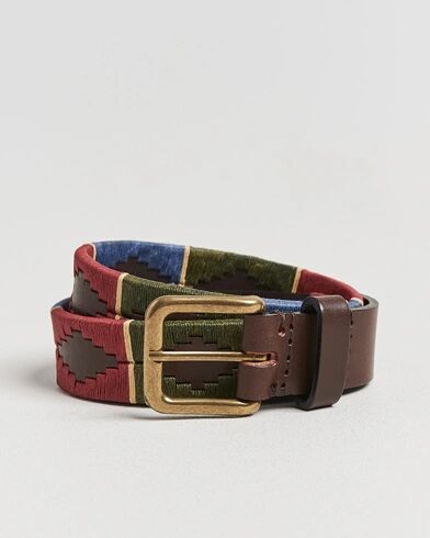 Pampeano Otono Hand Stitched Classic Leather Belt 35cm Brown
