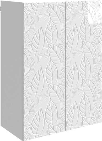 vidaXL Vegghengt skap Høgglans hvit 66 x 34,5 x 90 cm Konstruert tre vidaXL Vegghengt skap Høgglans hvit 66 x 34,5 x 90 cm Konstruert tre