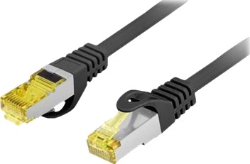 Lanberg Rj 45 Cat 6A S/Ftp Svart