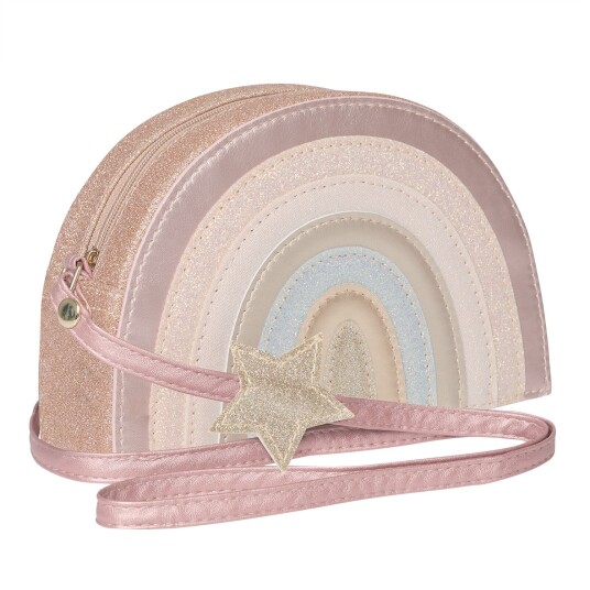 Mimi & Lula Skulderveske   Pink Rainbow Enchanted