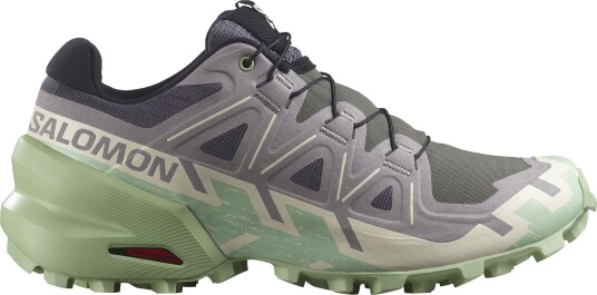 Salomon Women"s Speedcross 6 Castlerock/vanilla Ice/smoke Green 3