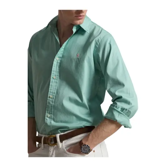 Polo Ralph Lauren Herre Skjorter Grønn M,