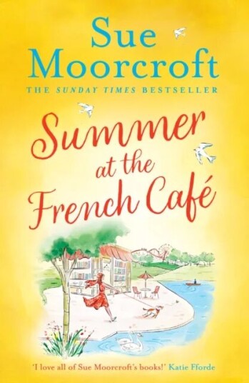 Summer At The French Cafe Av Sue Moorcroft