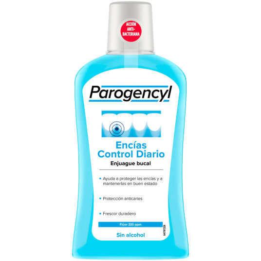 Vitamin E Munnvann PAROGENCYL Control Alkoholfri 500 ml Vitamin E Munnvann PAROGENCYL Control Alkoholfri 500 ml