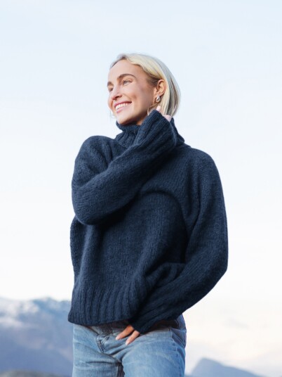 House Of Yarn ØK 06 23d Haga Chunky unisex genser