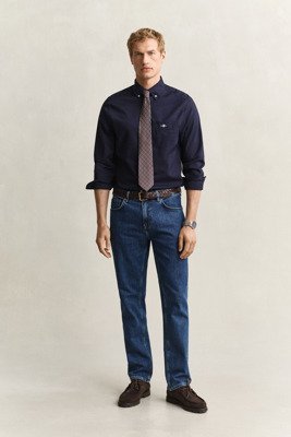 Regular Fit Clean Wash Jeans MID BLUE VINTAGE 3832