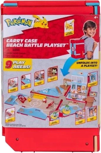 Pokémon Carry Case Beach Battle Playset PKW3424