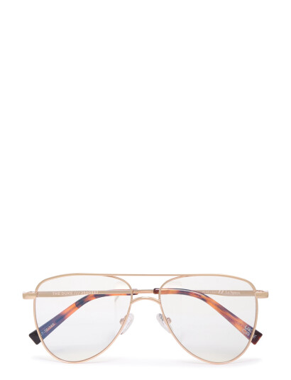 Le Specs The Duke *Blue Light*   Gold   ONE SIZE