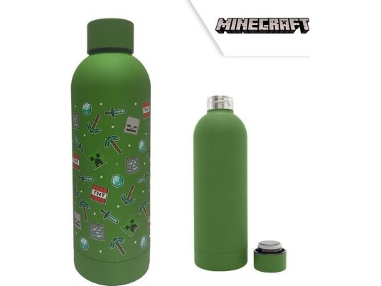 Kids Euroswan Thermal Bottle Minecraft 500Ml Mc91702 Kids Euroswan Thermal Bottle Minecraft 500Ml Mc91702