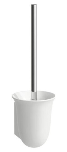 LAUFEN NEW CLASSIC TOALETTBØRSTE M/HOLDER I SAPHIRKERAMIK HVIT