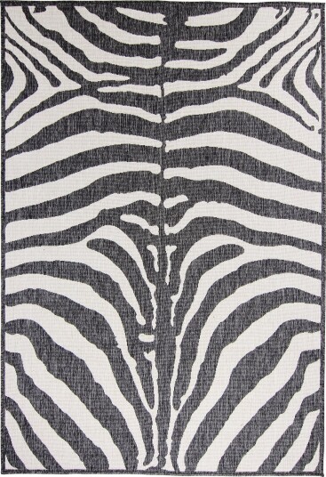 Innendørs/Utendørs tepper   Winona svart Størrelse: 160 x 230 cm