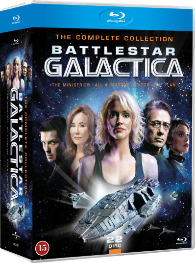Battlestar Galactica  Sesong 14: The Complete Series + Movies & Miniseries