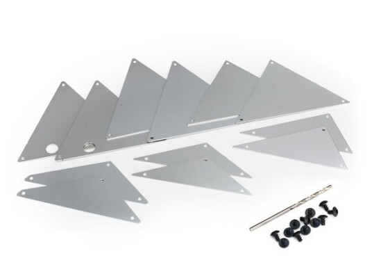 Traxxas 8434A Chassis Inner Panels Aluminium set