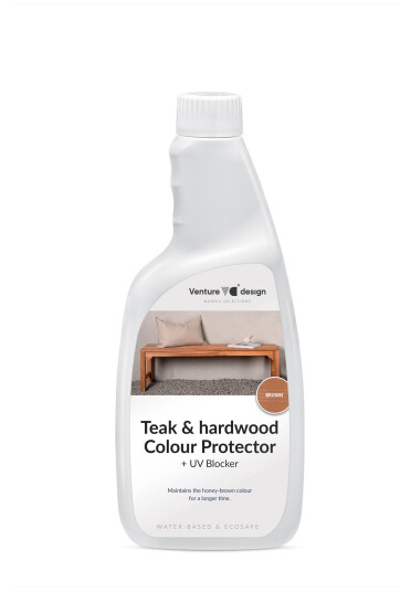 Venture Design Bold møbelpleie Teak/Hardwood Colour Protector + UV Blocker 750 ml Brun