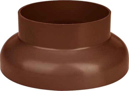 Plastmo spesialkumkrage Ø90x110mm, brun