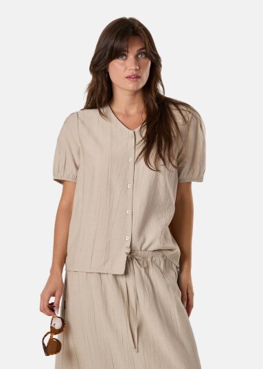 Savannah Crinkle Blouse W Savannah Crinkle Blouse W