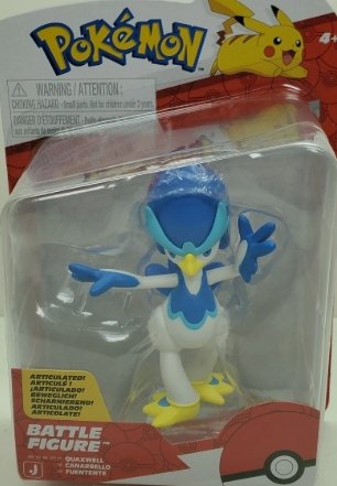 Pokémon Battle Figur Quaxwell - 7.5 cm Leddet Lekefigur Pokémon Battle Figur Quaxwell - 7.5 cm Leddet Lekefigur