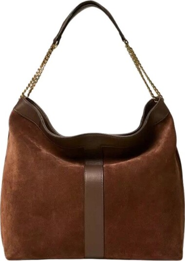 Twinset Dame Vesker Brun ONE SIZE,