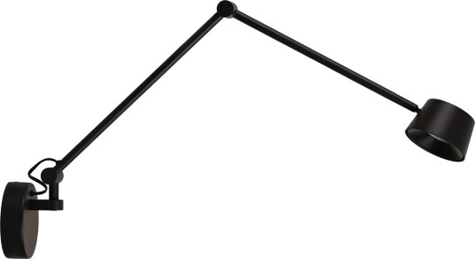 Direction vegglampe 2700 kelvin Dimbar Svart