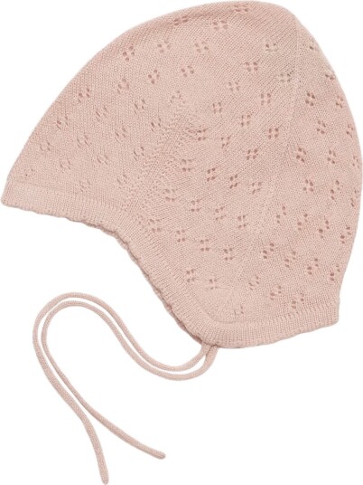 FUB Baby Pointelle Hat Pink 80/86