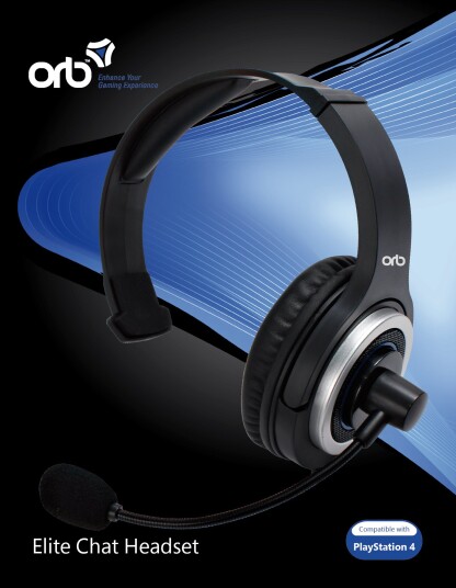 Playstation 4 - Elite Chat Headset (ORB) Playstation 4 - Elite Chat Headset (ORB)