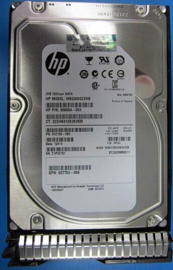 Hewlett Packard Enterprise 2TB 6G SATA 7.2k 3.5in SPARES_ALT Hewlett Packard Enterprise 2TB 6G SATA 7.2k 3.5in SPARES_ALT