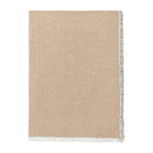 Elvang Denmark Thyme pledd 130 x 180 cm beige