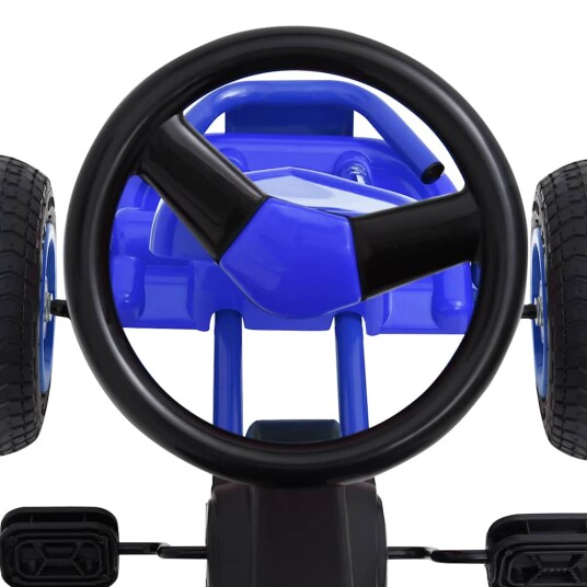 vidaXL Pedal-go-kart med pneumatiske dekk blå vidaXL Pedal-go-kart med pneumatiske dekk blå
