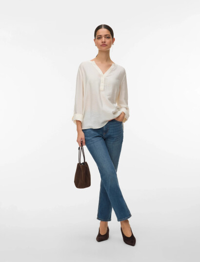 Vero Moda Vmrosie Mr Slim Ank J Ra3047 Ga Noos   Blue   L x 32