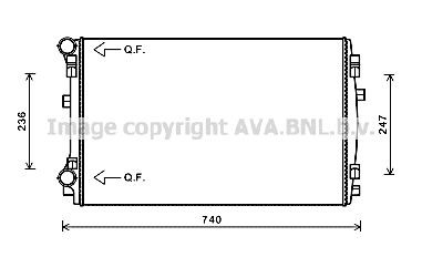 Radiator AVA Clever Choice VNA2338