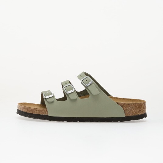 Joggesko Birkenstock Florida Nubuck Leather Women Pure Sage EUR 40
