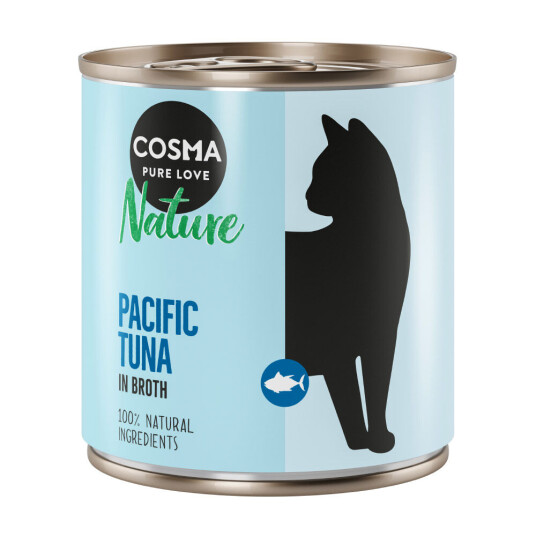 Cosma Økonomipakke Nature 12 X 280 G Stillehavstunfisk