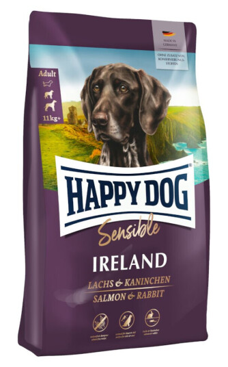 Happy Dog Supreme Sensible Ireland Tørrfôr med Laks og Kanin 4 kg