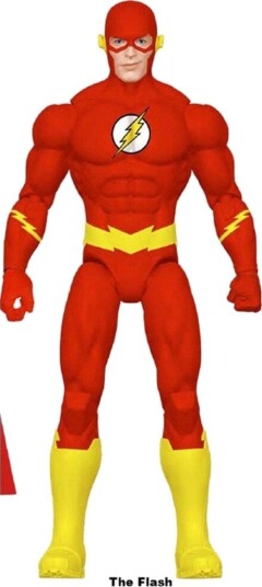 DC Comics The Flash 12" Actionfigur med 7 Bevegelige Punkter Rød DC Comics The Flash 12" Actionfigur med 7 Bevegelige Punkter Rød