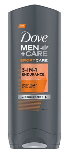 Dove Men+Care Sport Endurance 3-in-1 250 ml Shower Gel