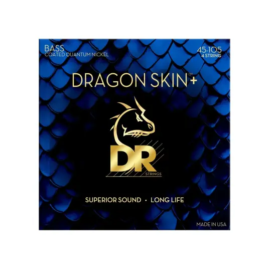 DR Strings Dragon Skin+ DBQ-45 Coated DR Strings Dragon Skin+ DBQ-45 Coated