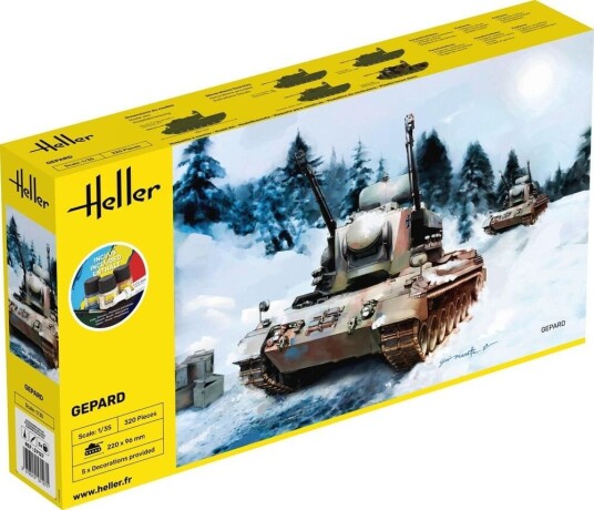 Heller Startsett 1/35 Gepard