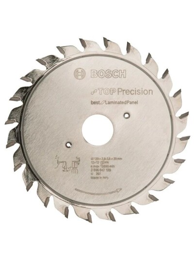 Bosch Forrisseblad Top Precision Laminated Panel 120 x 20 2,8 3,6 mm 12+12