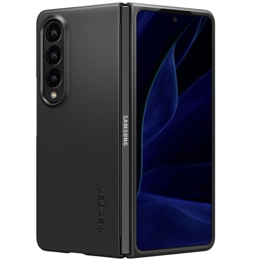 Spigen Samsung Galaxy Z Fold 4 Deksel Airskin Svart